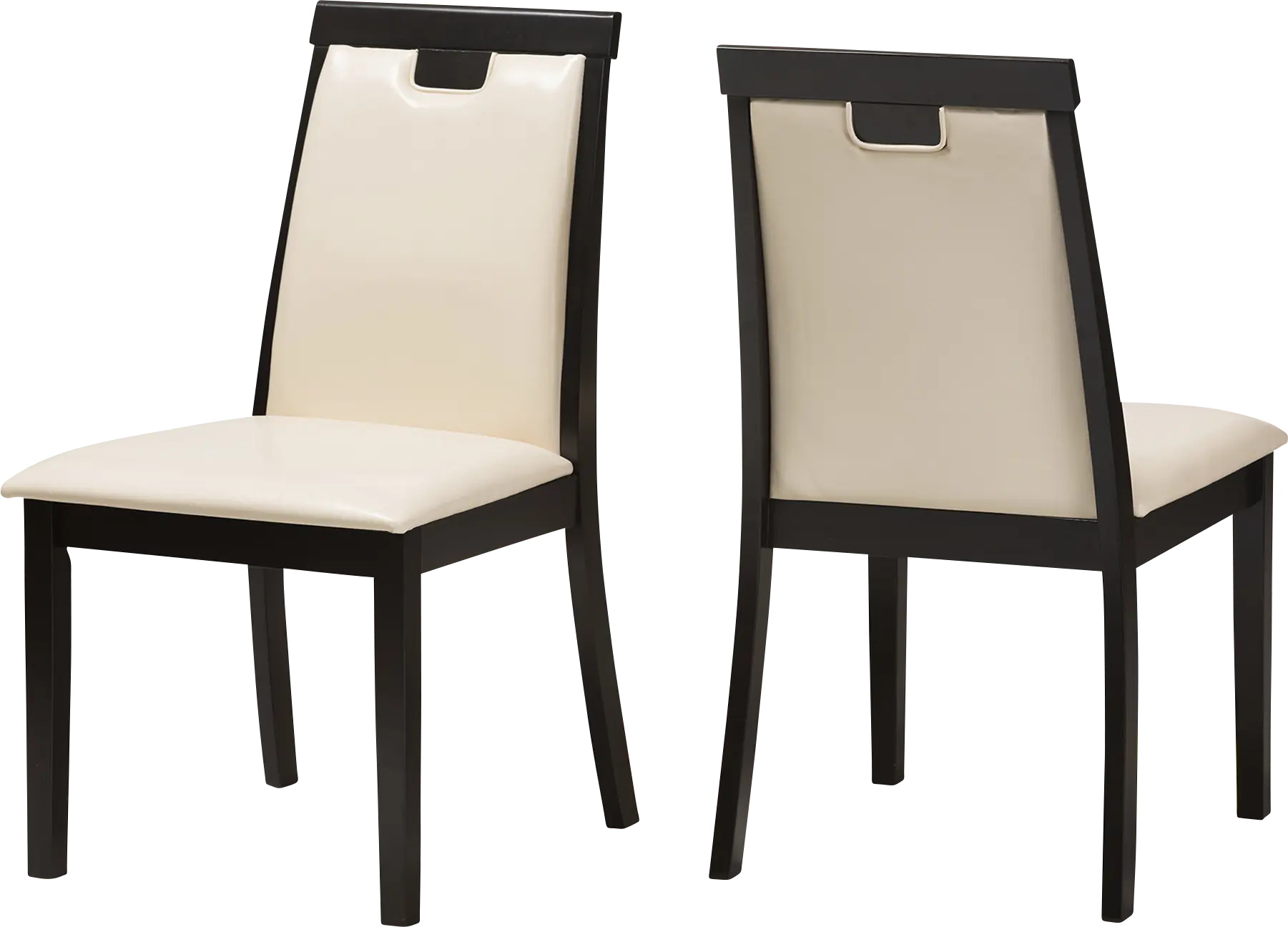 Globeshade Beige Dining Chair, Set of 2