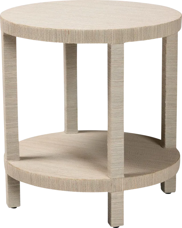 Flukordsa Natural End Table