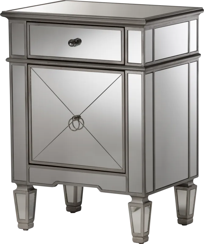 Ansoft Silver End Table
