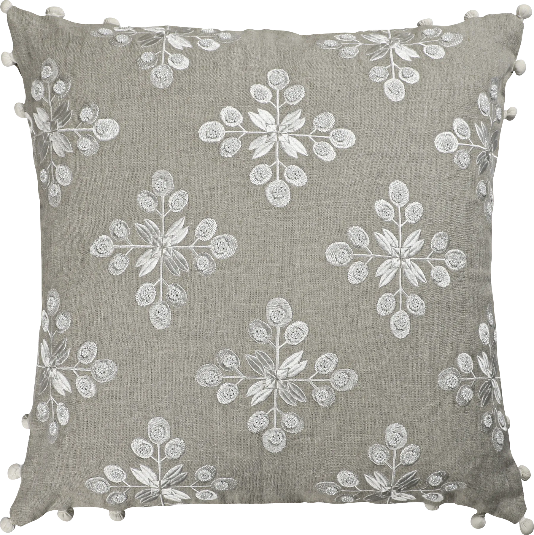 Fennelweed Beige Accent Pillow - Image 1