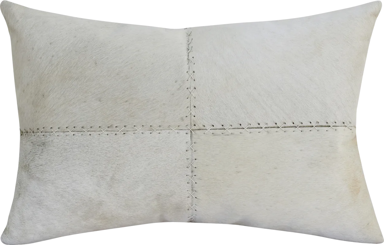 Wayvedew Ivory Lumbar Pillow