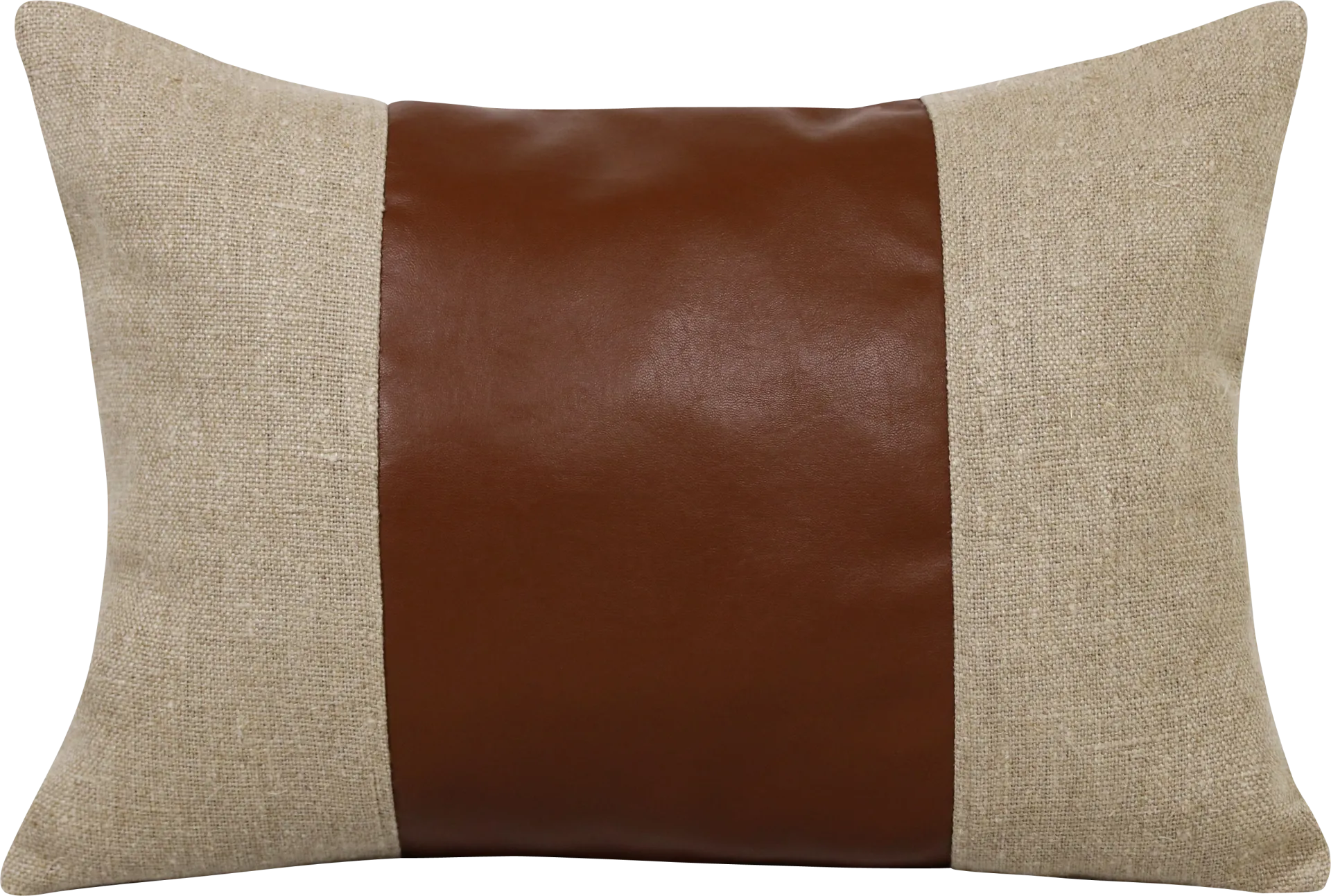 Hermisoll Brown Lumbar Pillow - Image 1