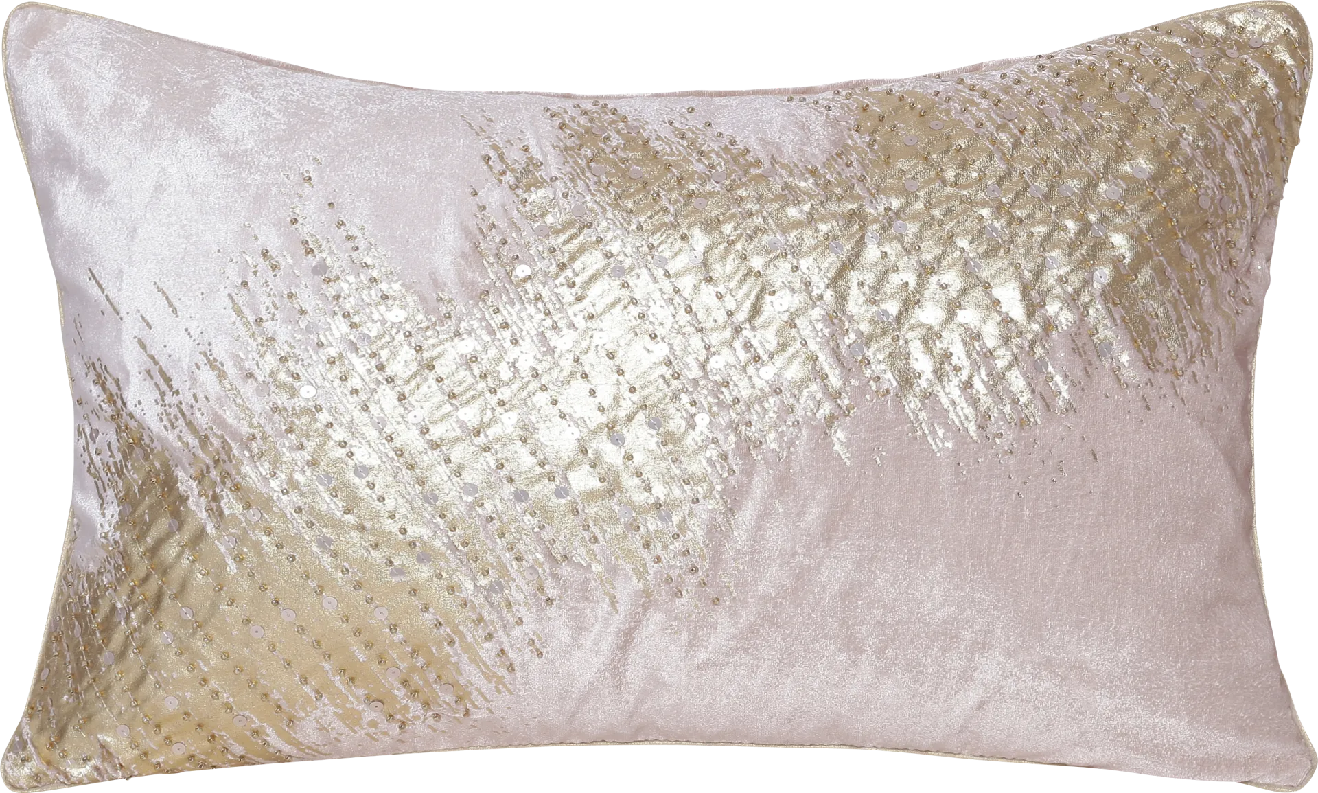 Gemrover Blush Lumbar Pillow - Image 1