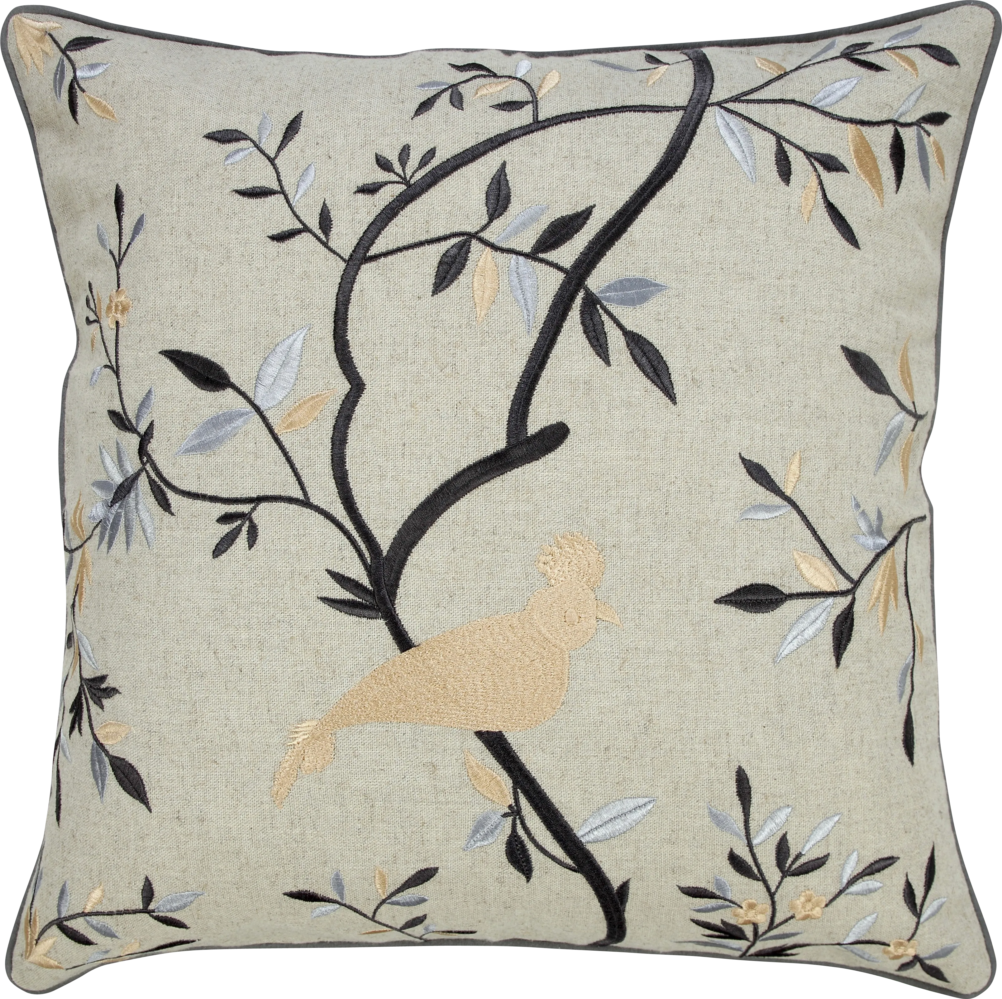 Goldpaw Cream Accent Pillow - Thumbnail - Image 1