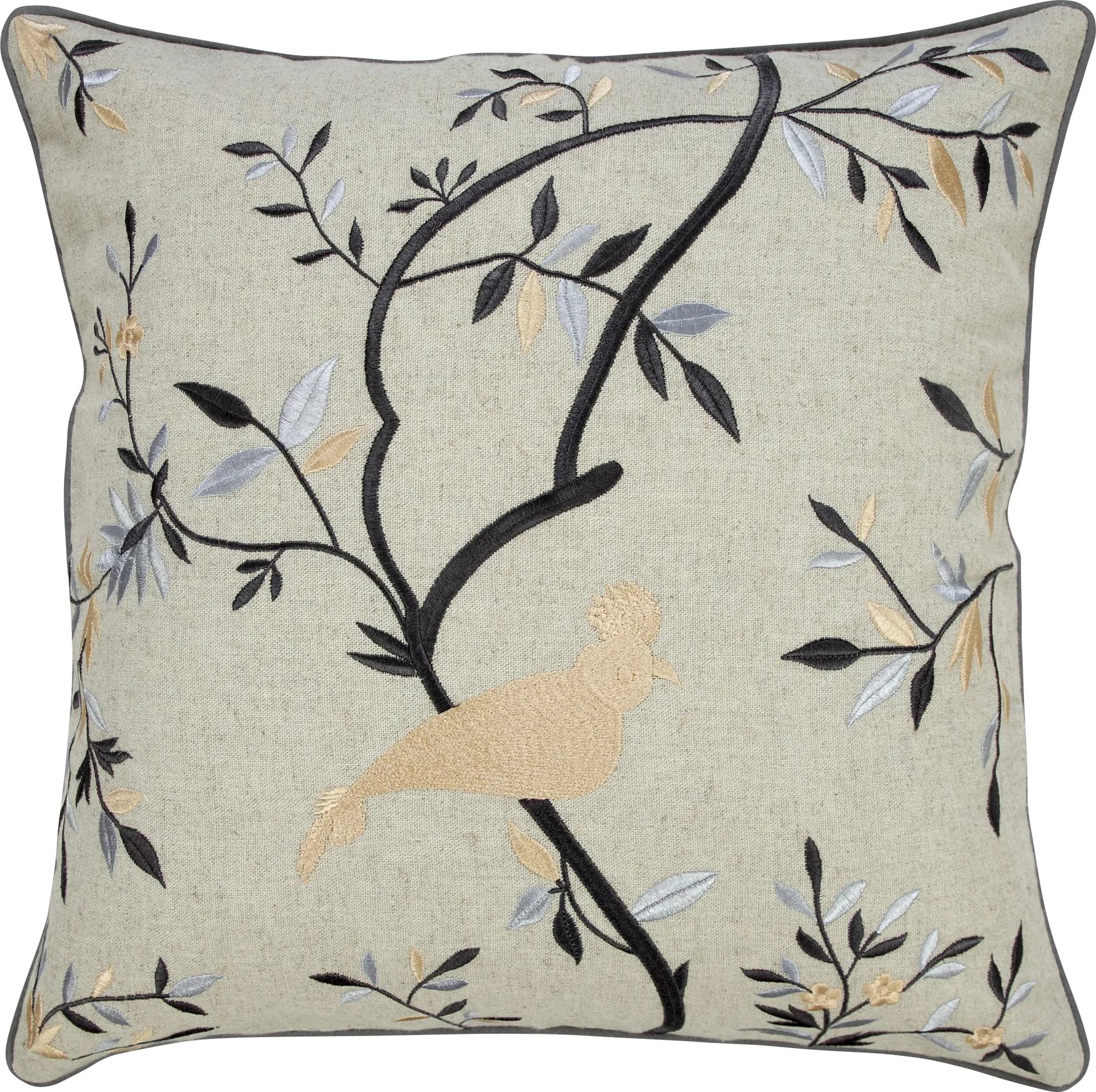 Goldpaw Cream Accent Pillow - Image 1