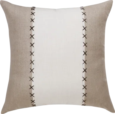 Tigrewool Tan Accent Pillow