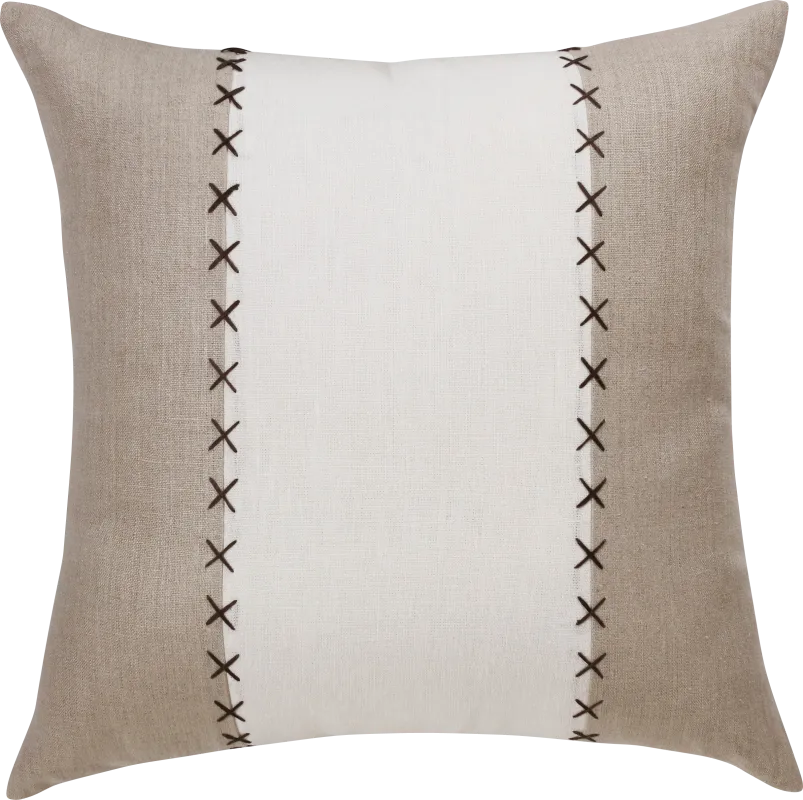 Tigrewool Tan Accent Pillow