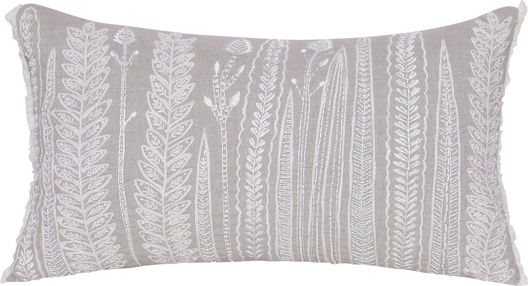Running Bay Beige Lumbar Pillow - Thumbnail - Image 1