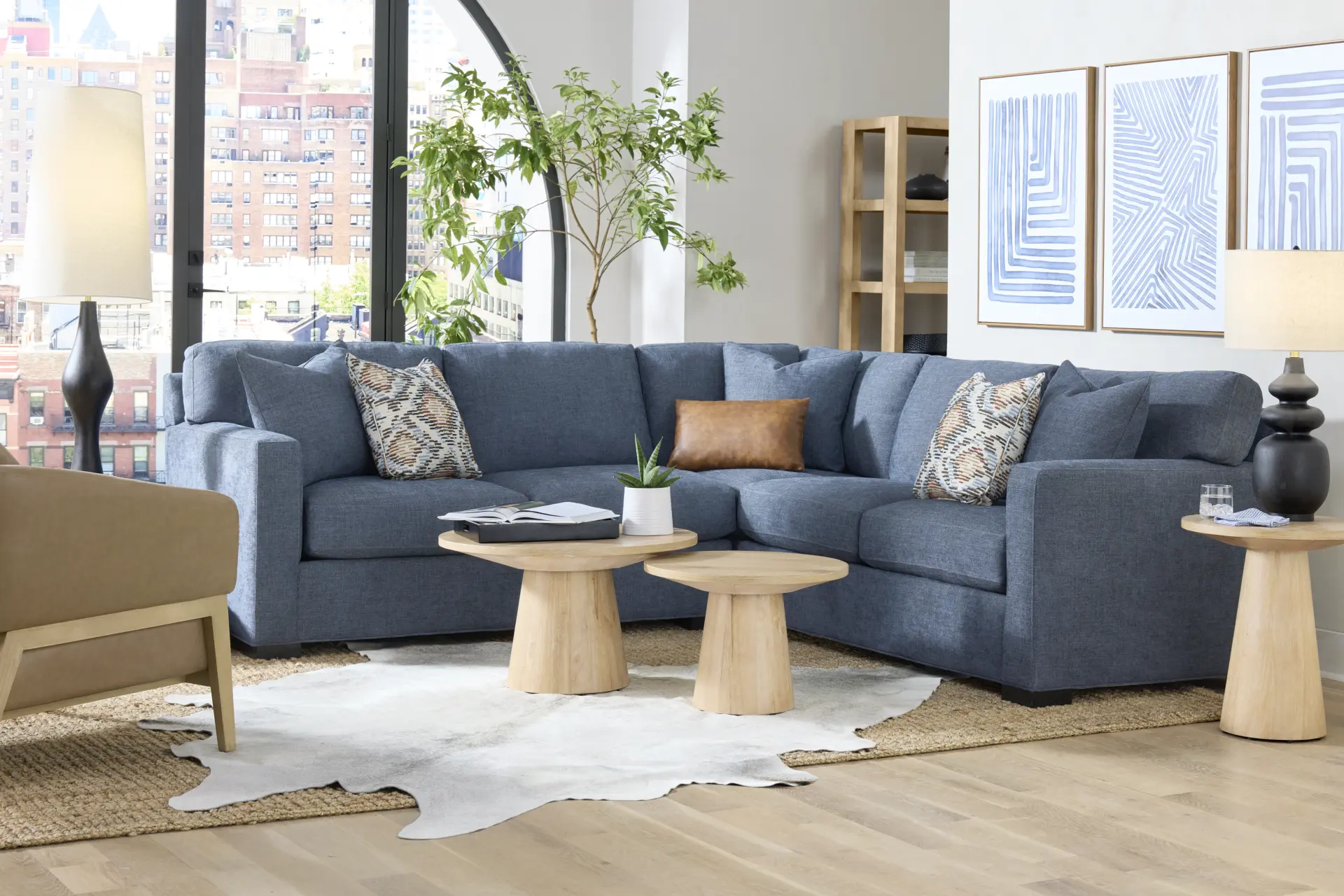 Harmonie Sapphire 2 Pc Sectional