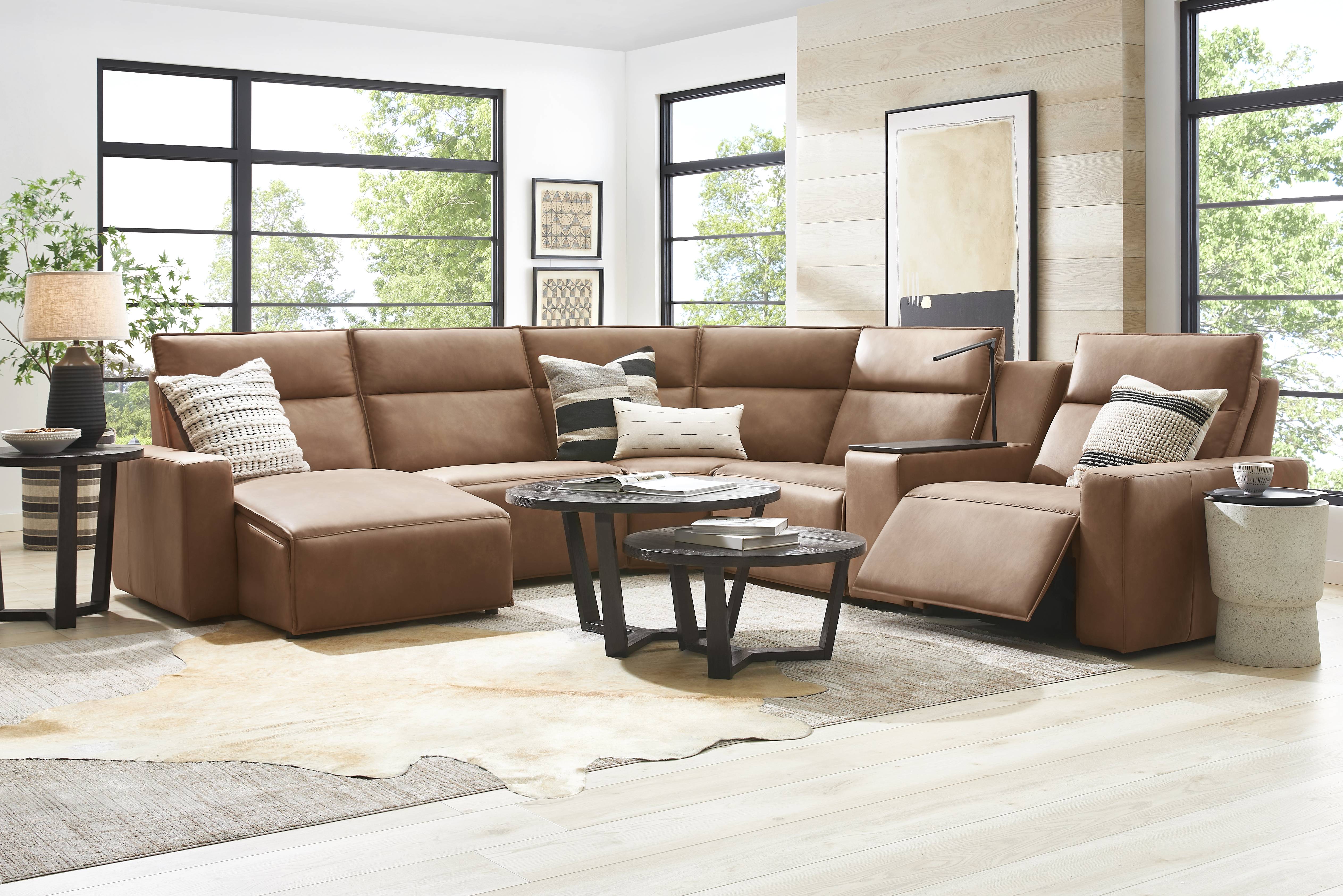 Saddle 6 Pc Dual Power Reclining ModularTwo - Thumbnail - Image 2