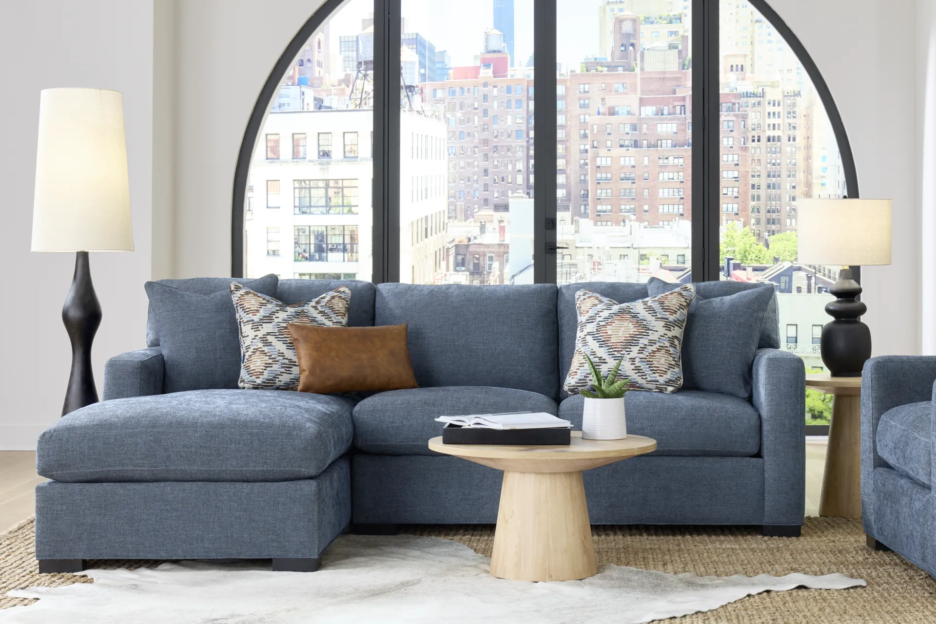 Harmonie Sapphire 2 Pc Sectional - Image 1