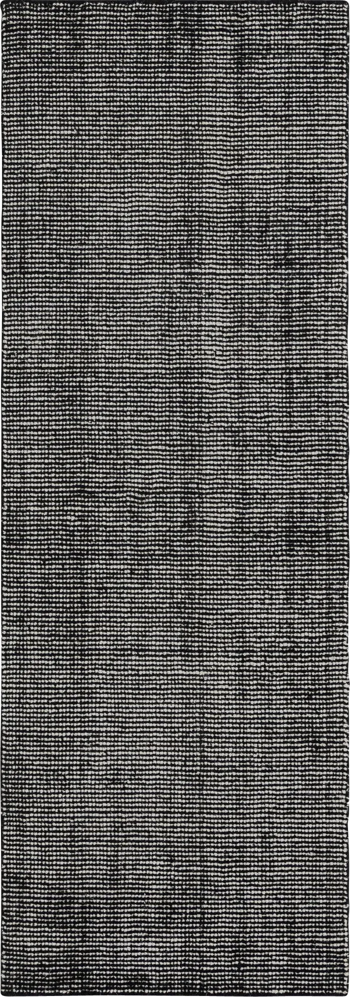 Marmot Black 2' x 6'1 Runner Rug - Thumbnail - Image 1