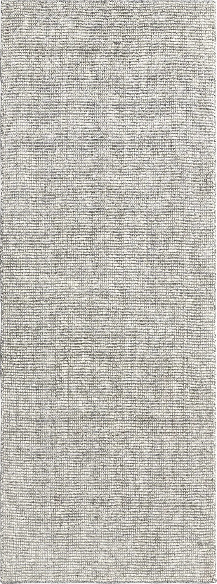Marmot Light Gray 2' x 6'1 Runner Rug - Thumbnail - Image 1