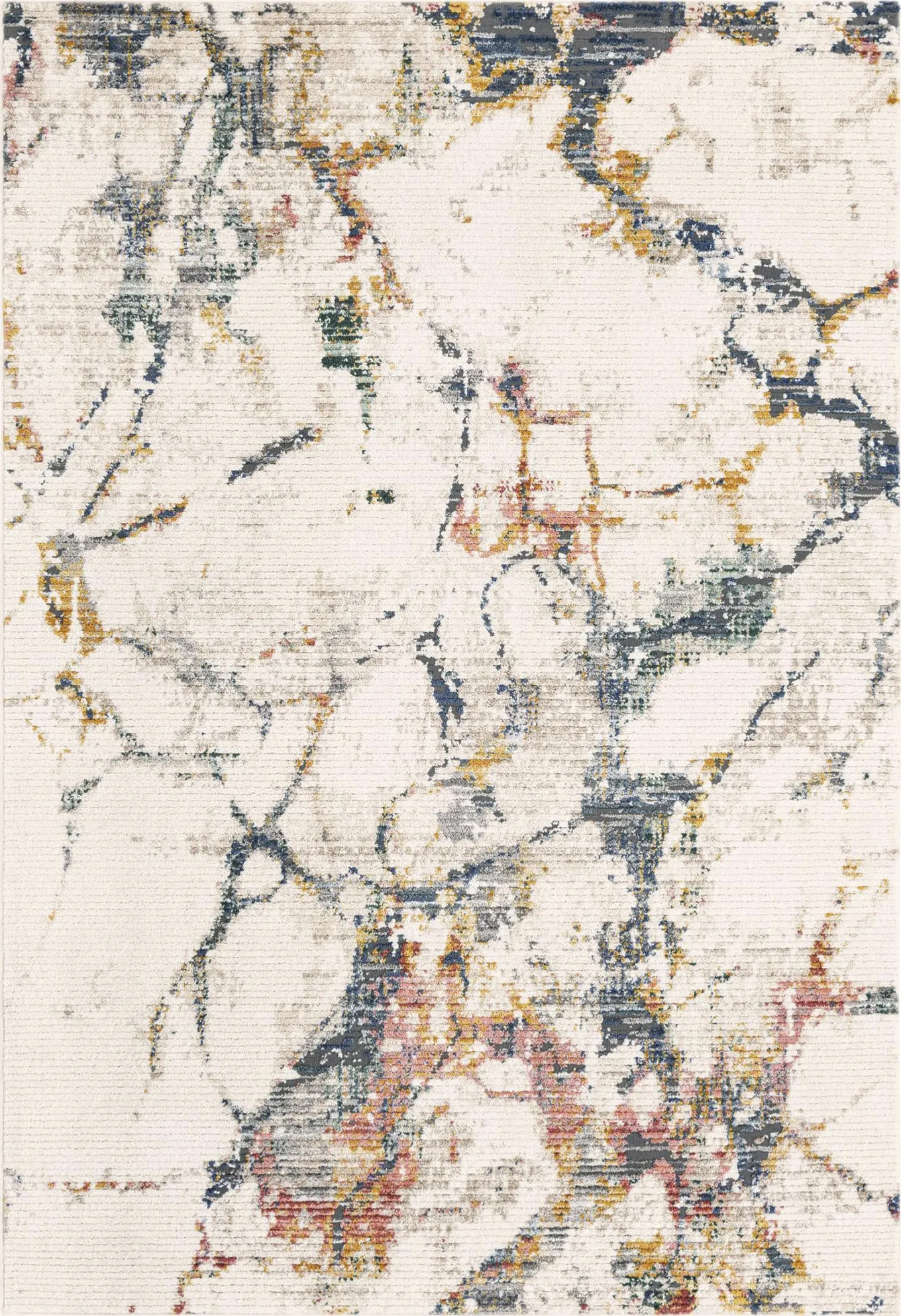 Skehive Multi 5'3 x 8' Rug - Image 1
