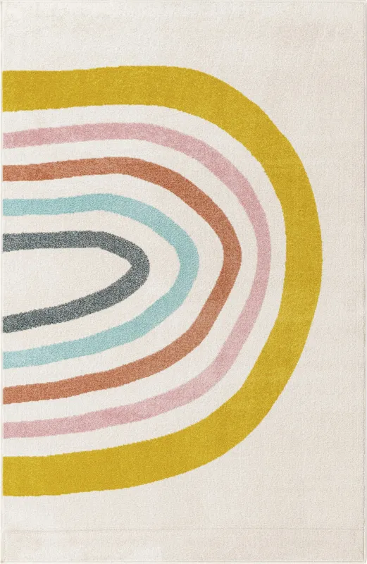 Kids Smileworth Multi 5'3 x 8' Rug