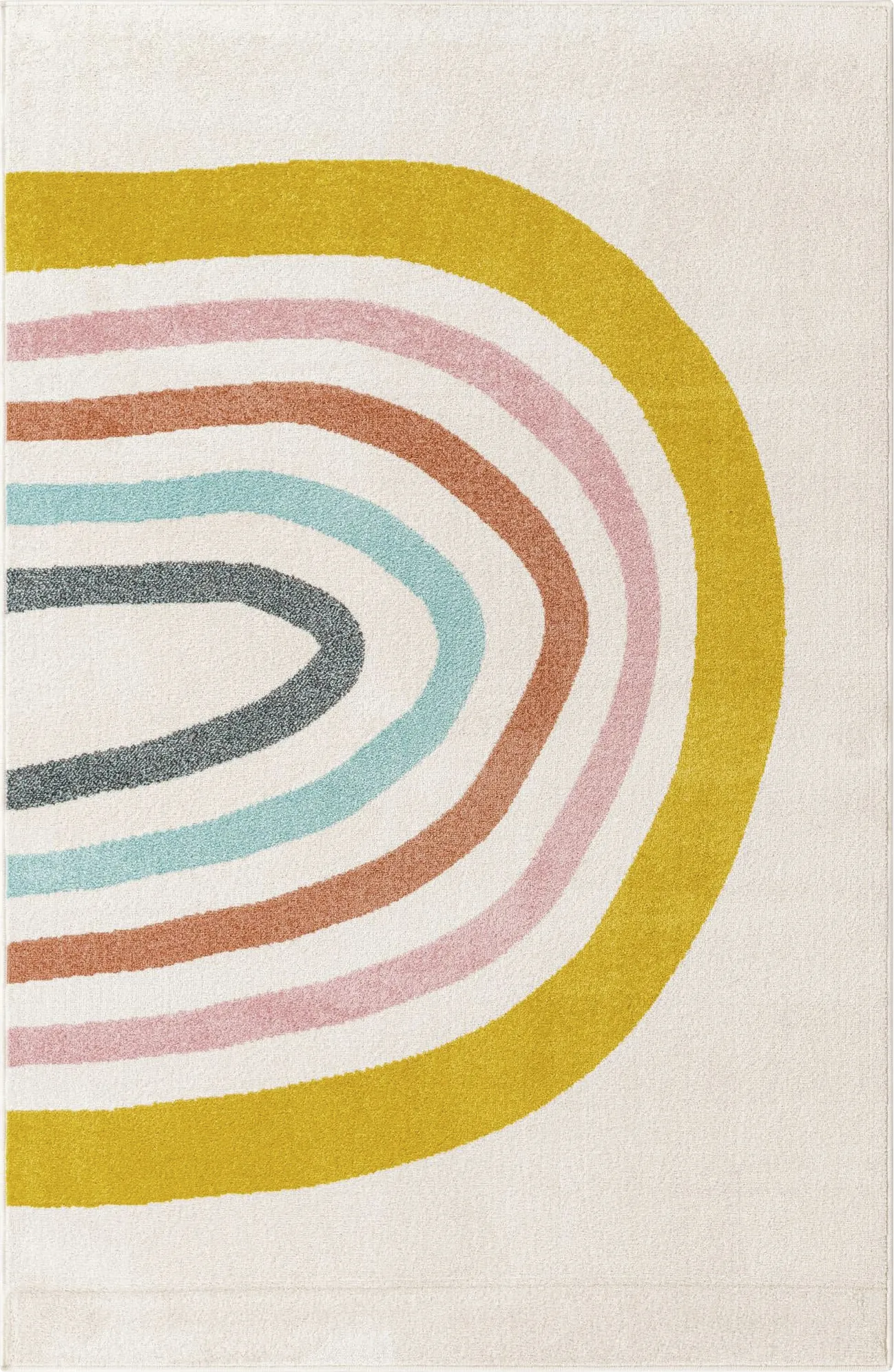 Kids Smileworth Multi 5'3 x 8' Rug - Image 1