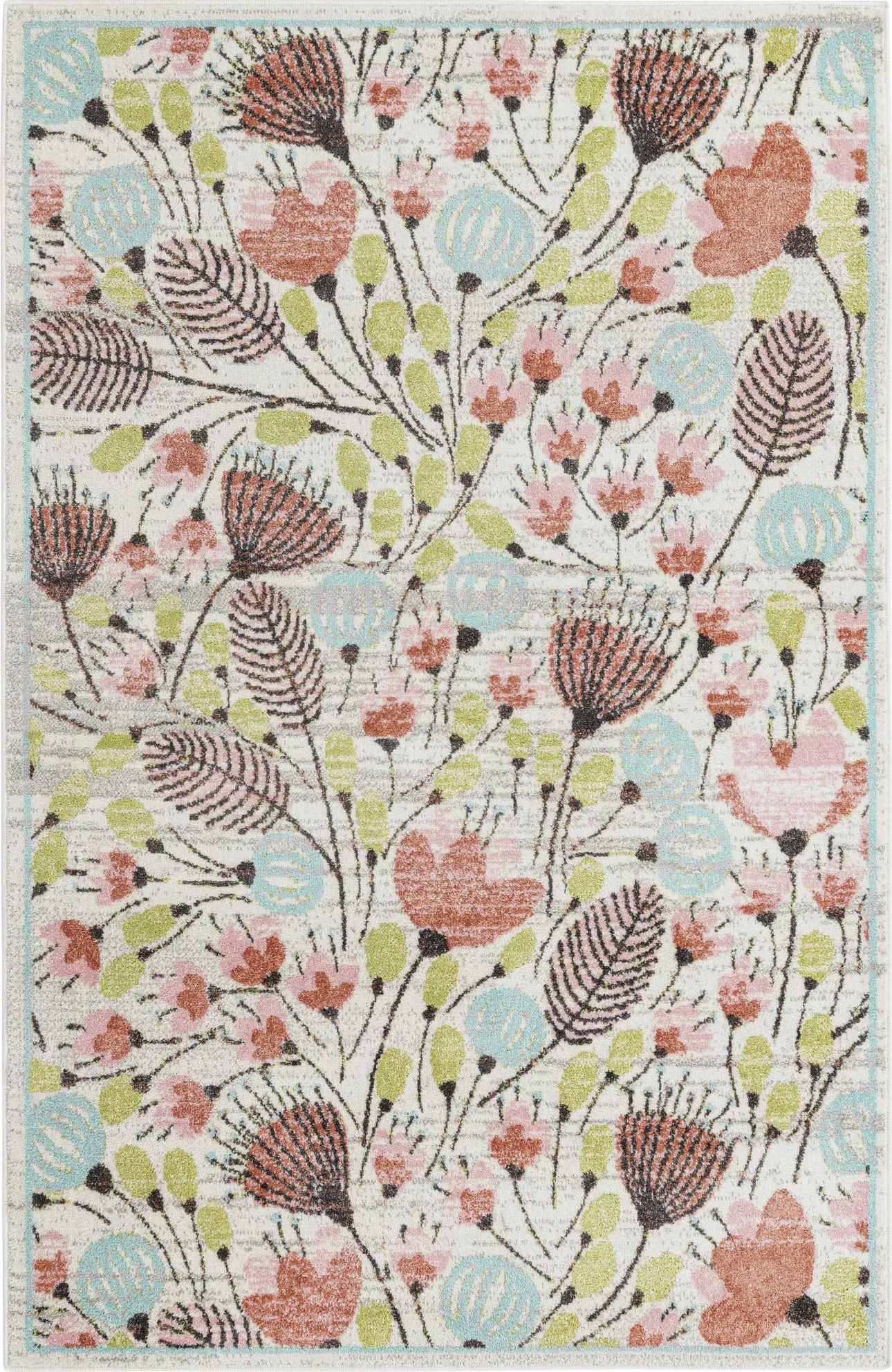 Kids Oakscape Multi 5'3 x 8' Rug - Thumbnail - Image 1