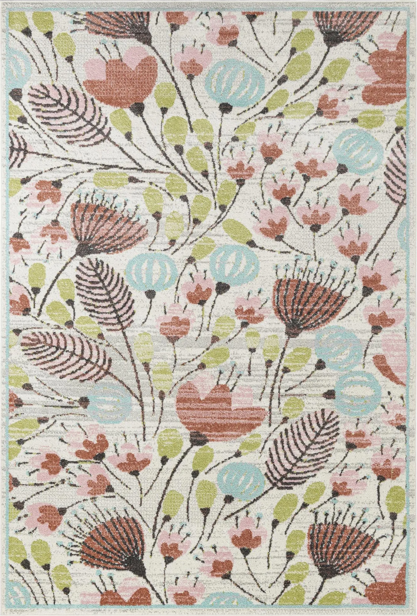 Kids Oakscape Multi 6'1 x 9' Rug - Image 1