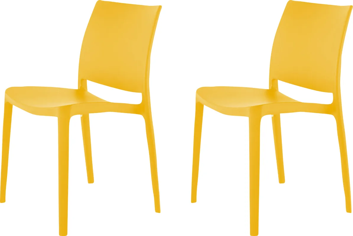 Lagoon Sensilla Gold Side Chair, Set of 2