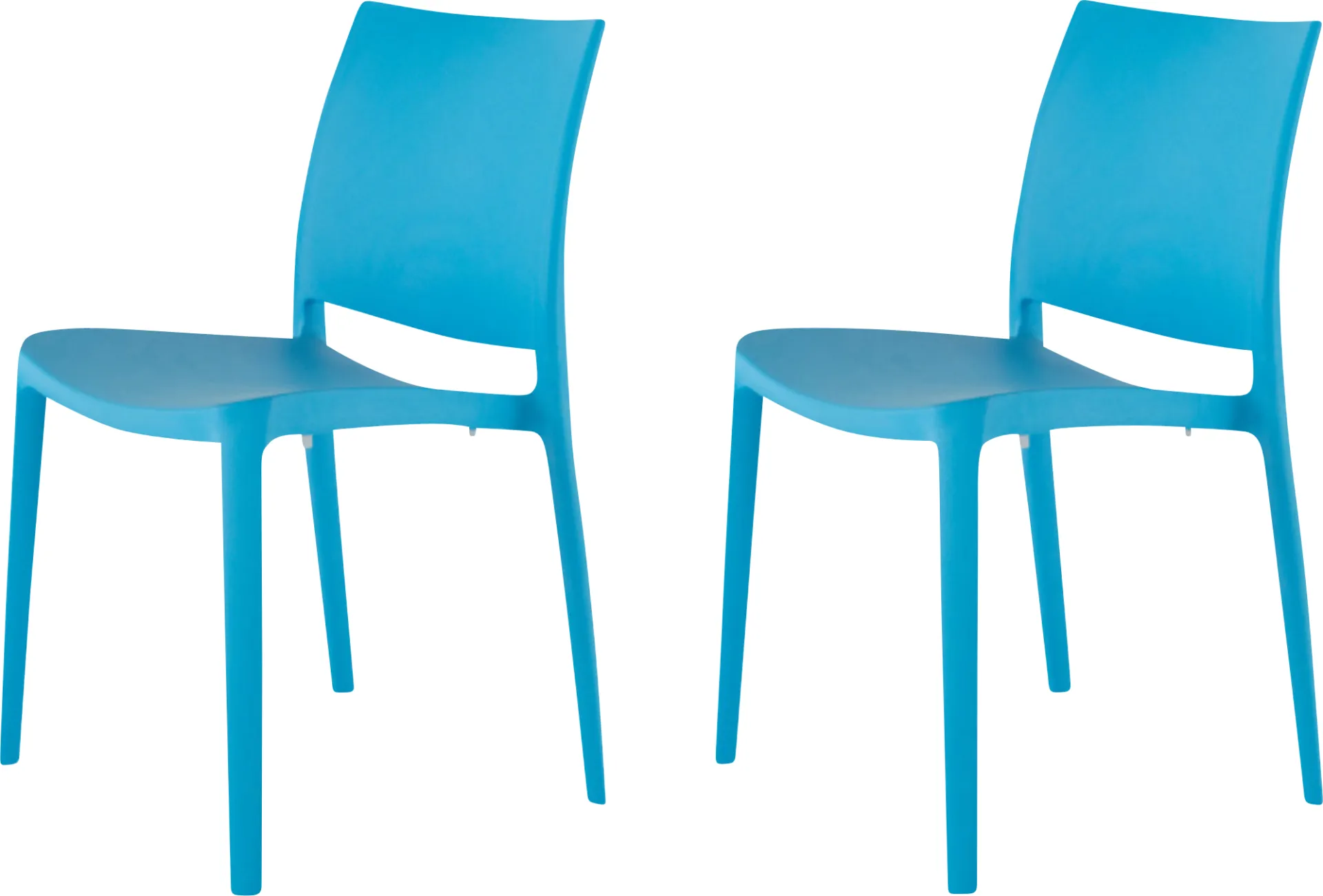 Lagoon Sensilla Blue Outdoor Dining Chair, Set of 2 - Image 1