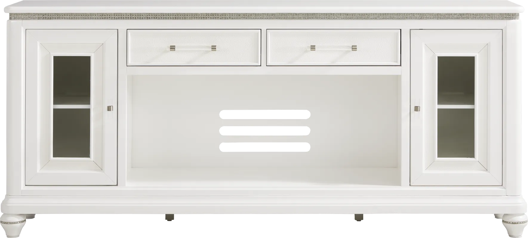 Starlet Lane White 80 in. Console