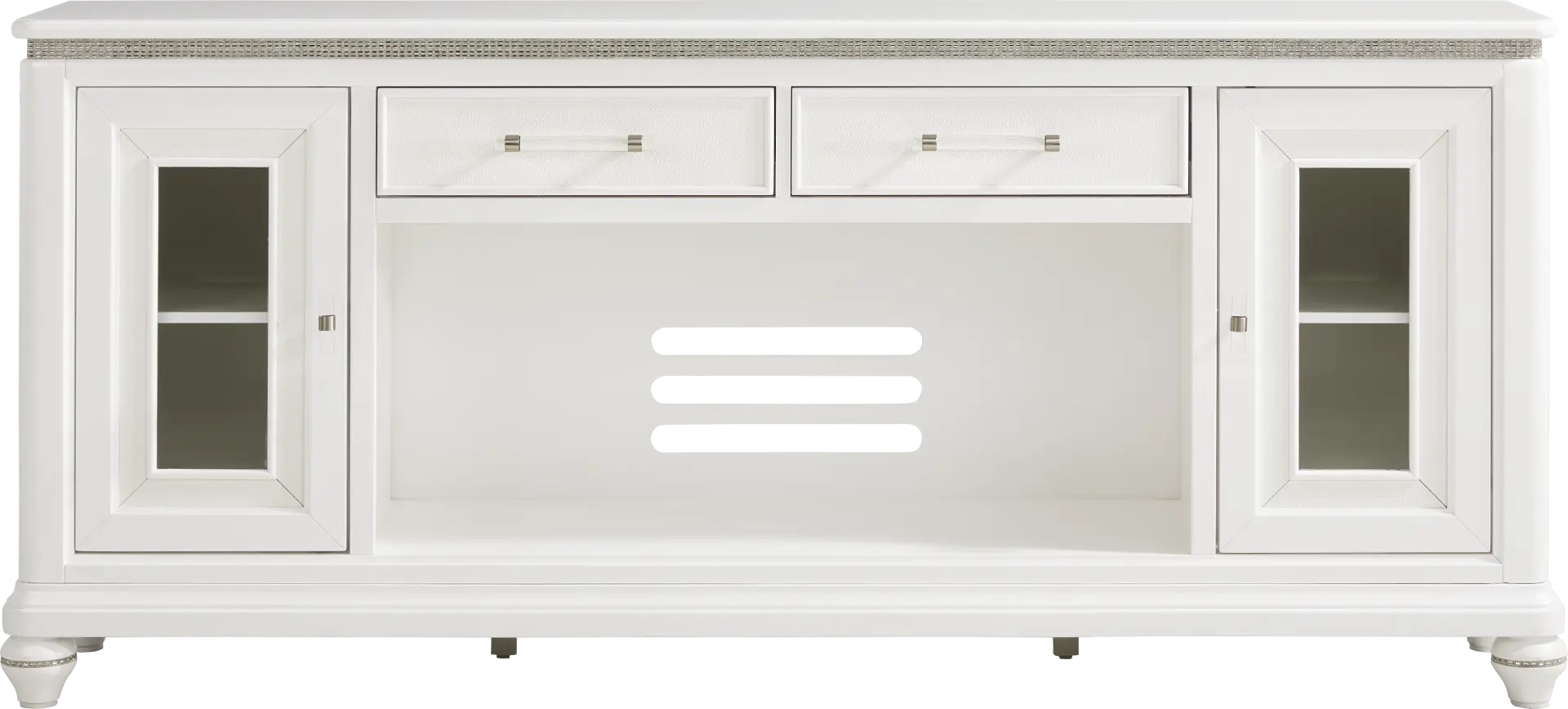 Starlet Lane White 80 in. Console