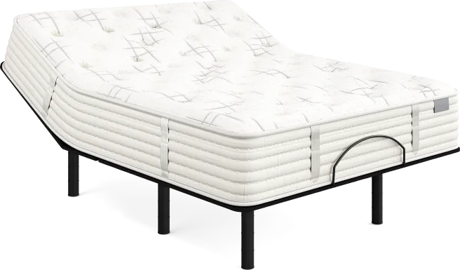 Aireloom Marin Queen Mattress Set with Head Up Only Base