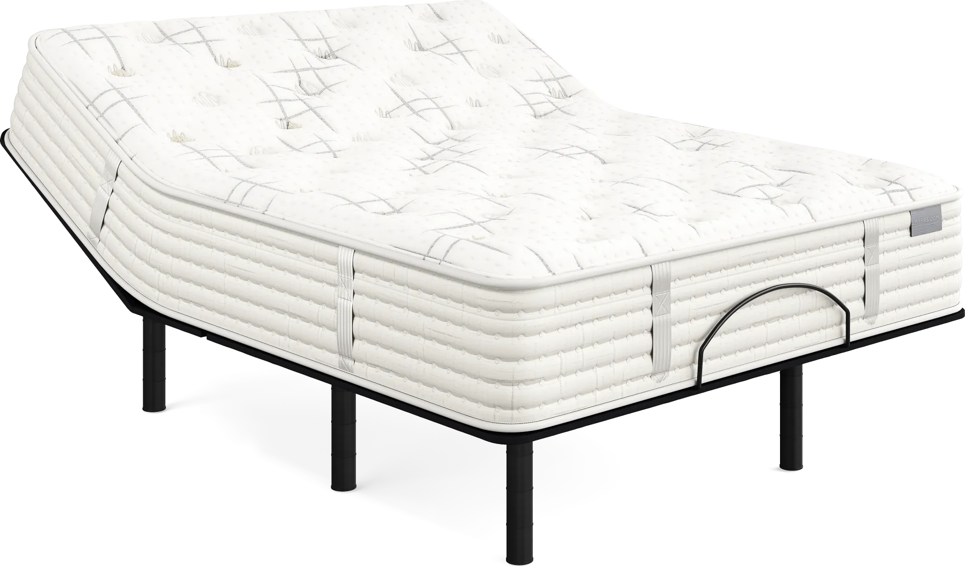 Aireloom Marin Queen Mattress Set with Head Up Only Base - Image 1