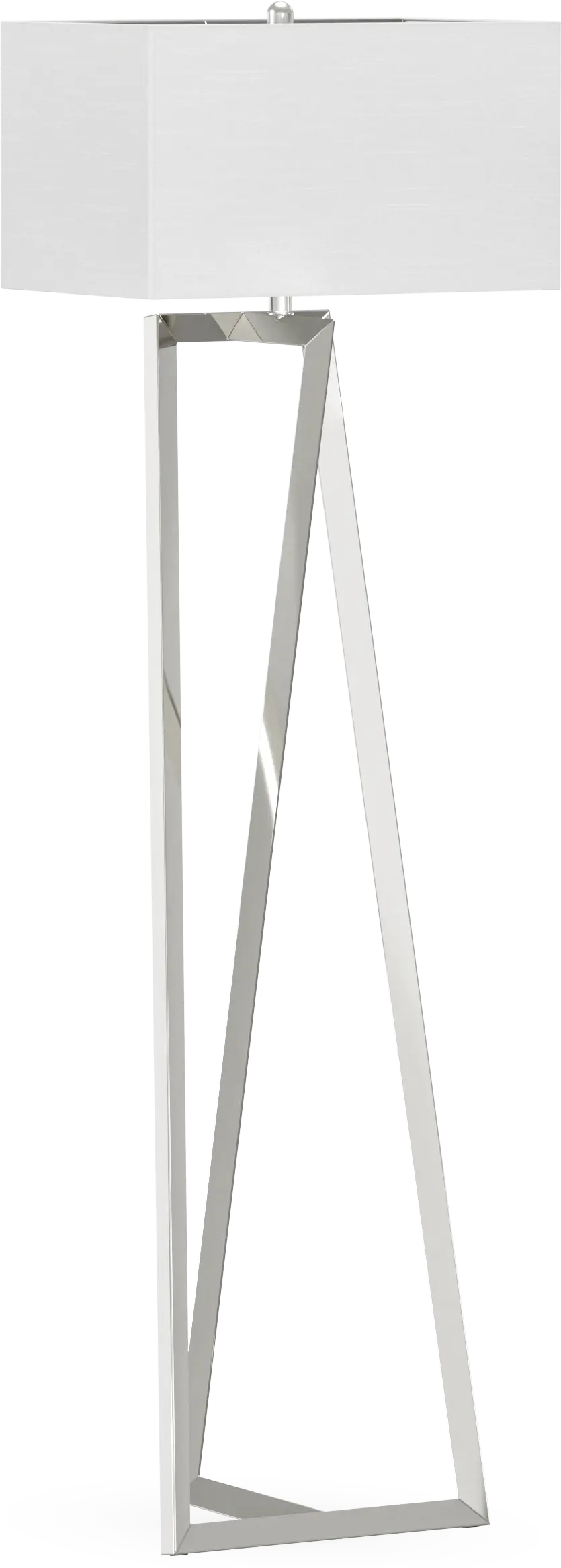 Dayla Silver Floor Lamp