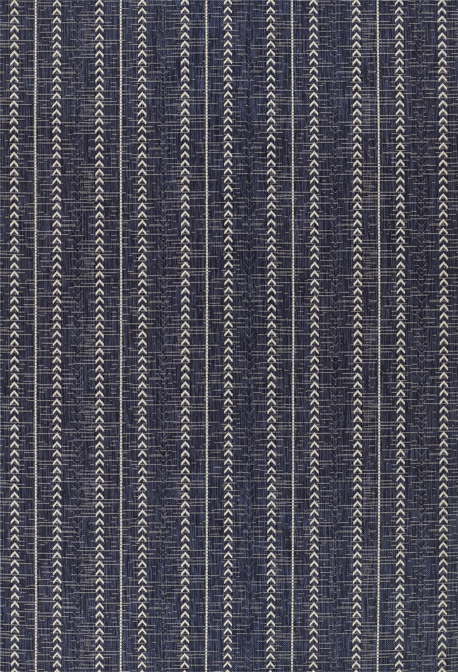 Mavi Navy 2'7 X 7'6 Indoor/Outdoor Rug