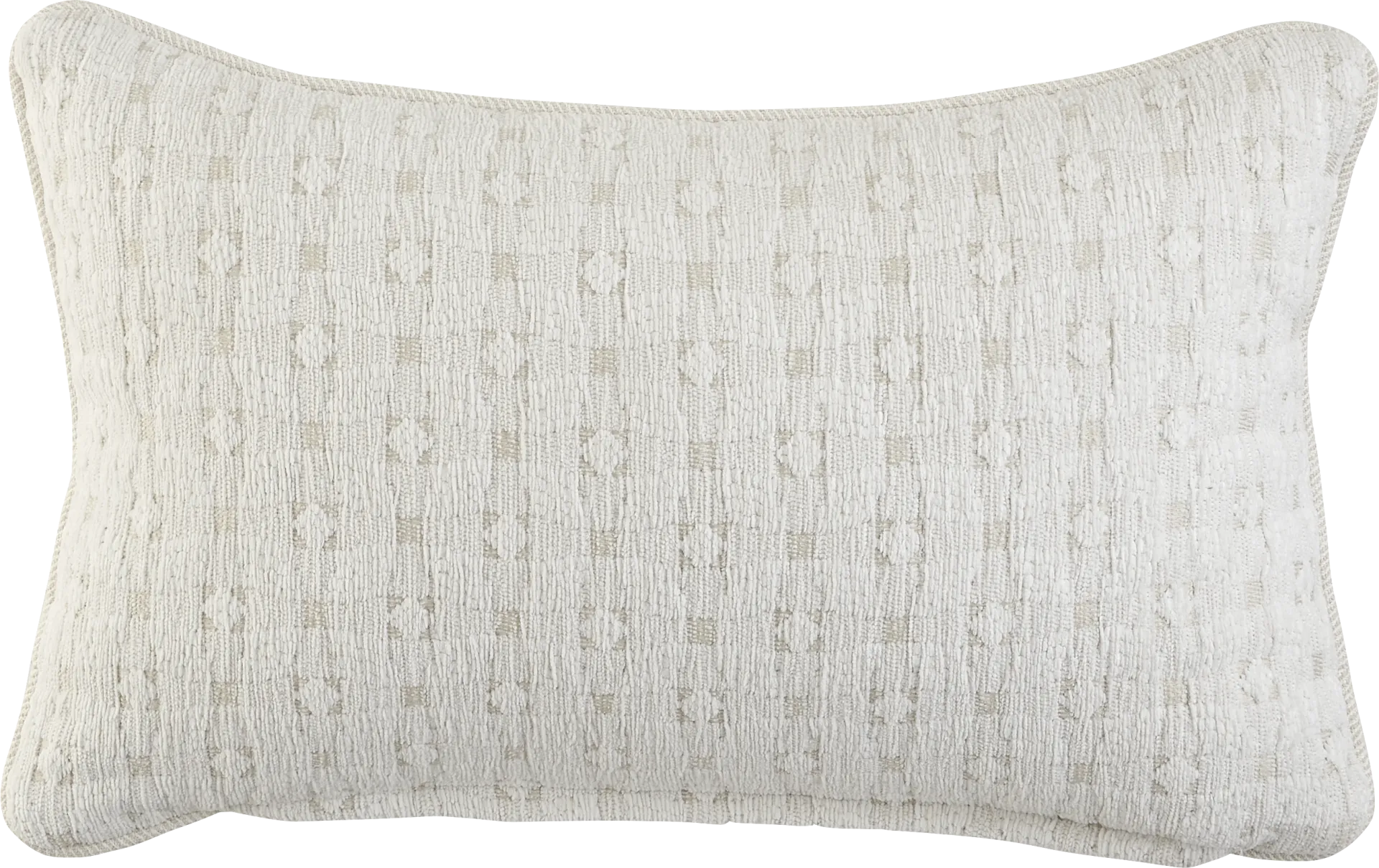 Diamond Pearl Pearl Indoor/Outdoor Kidney Pillow - Image 1