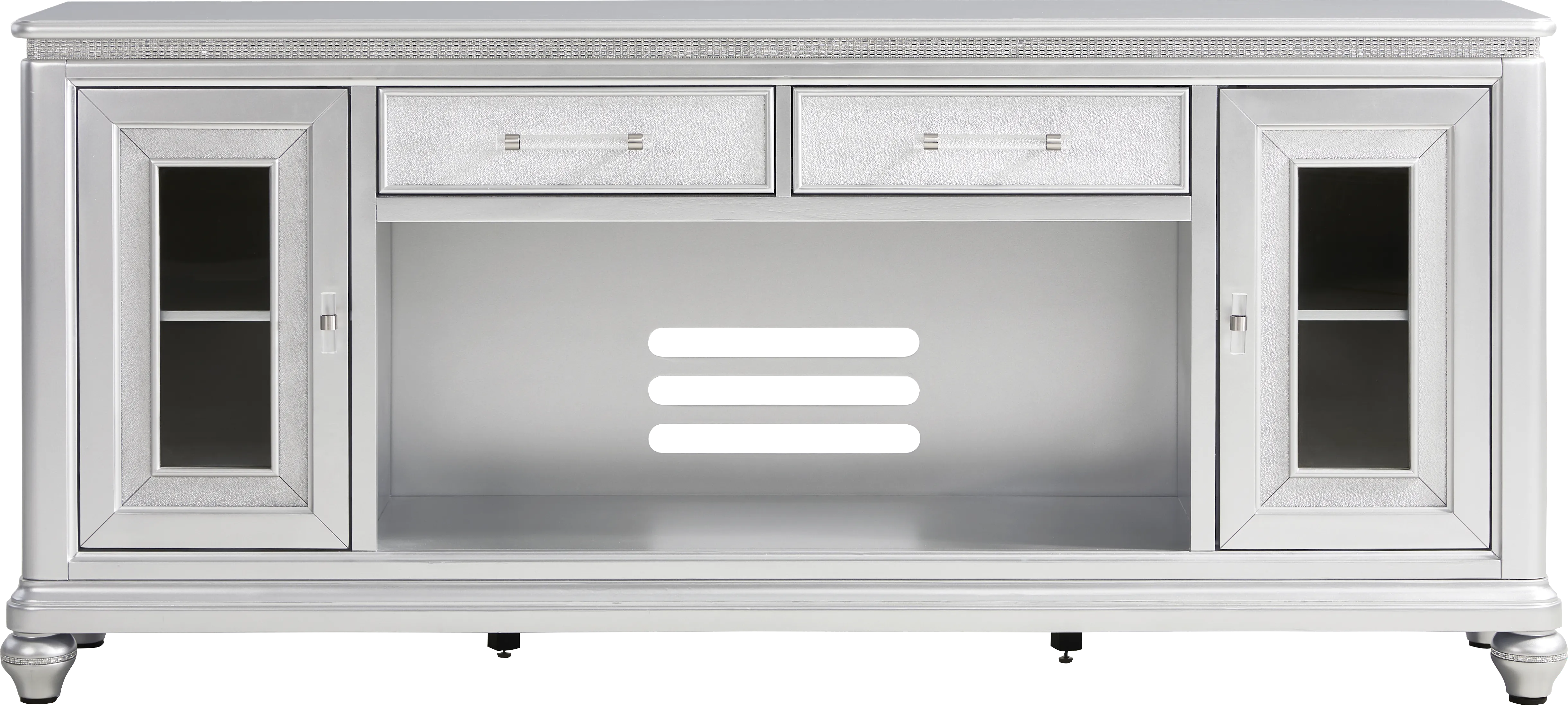 Starlet Lane Silver 80 in. Console - Image 1