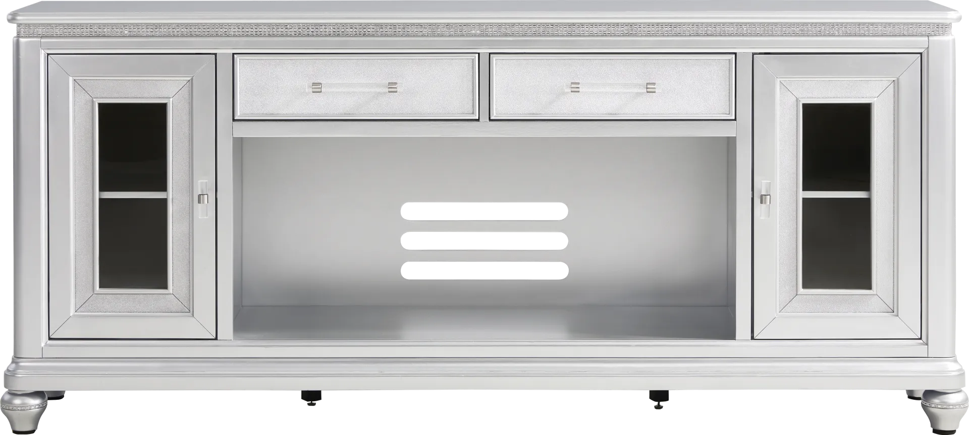 Starlet Lane Silver 80 in. Console - Image 1