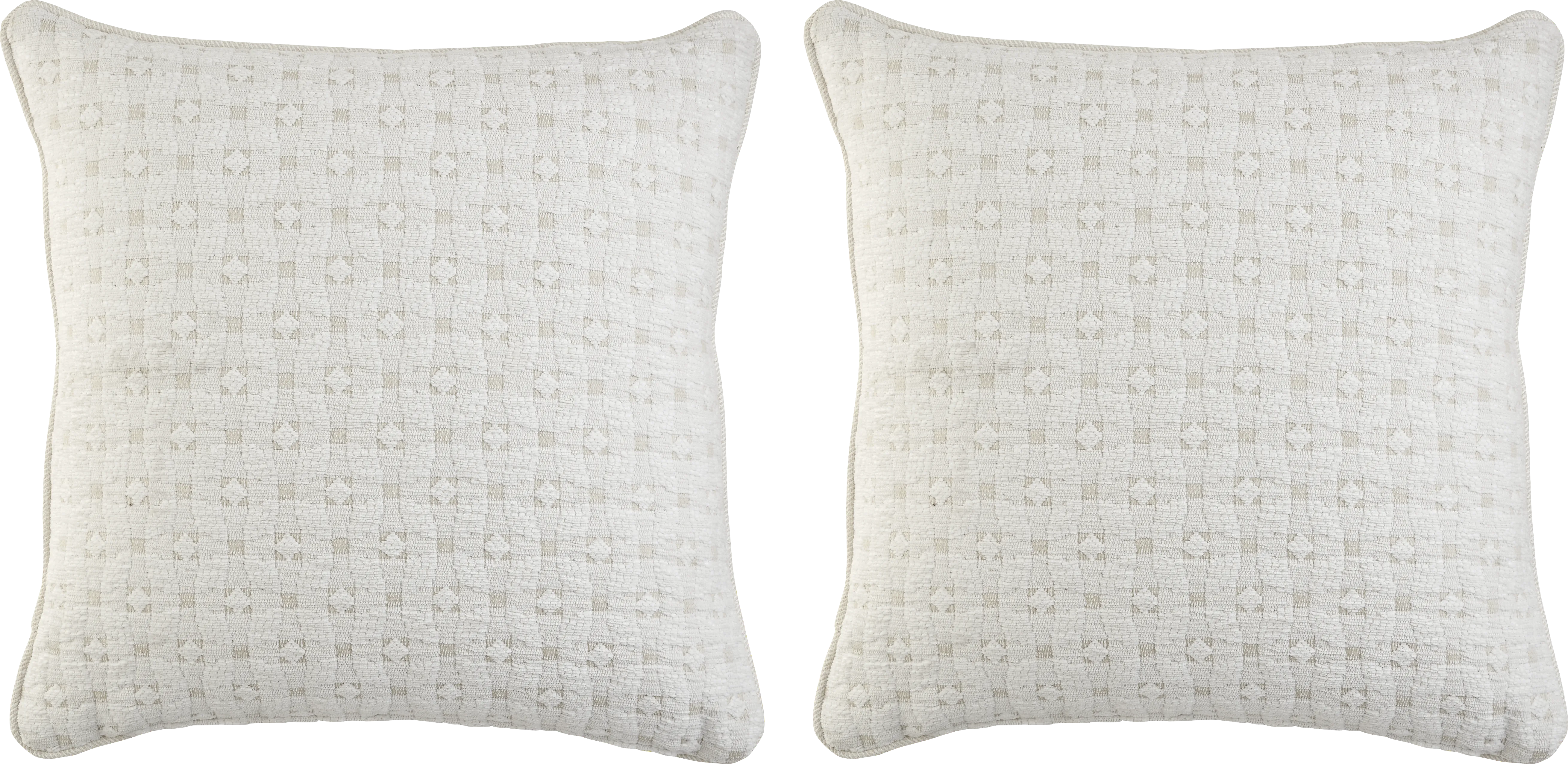 Diamond Pearl Pearl Indoor/Outdoor Accent Pillow, Set of 2 - Thumbnail - Image 1