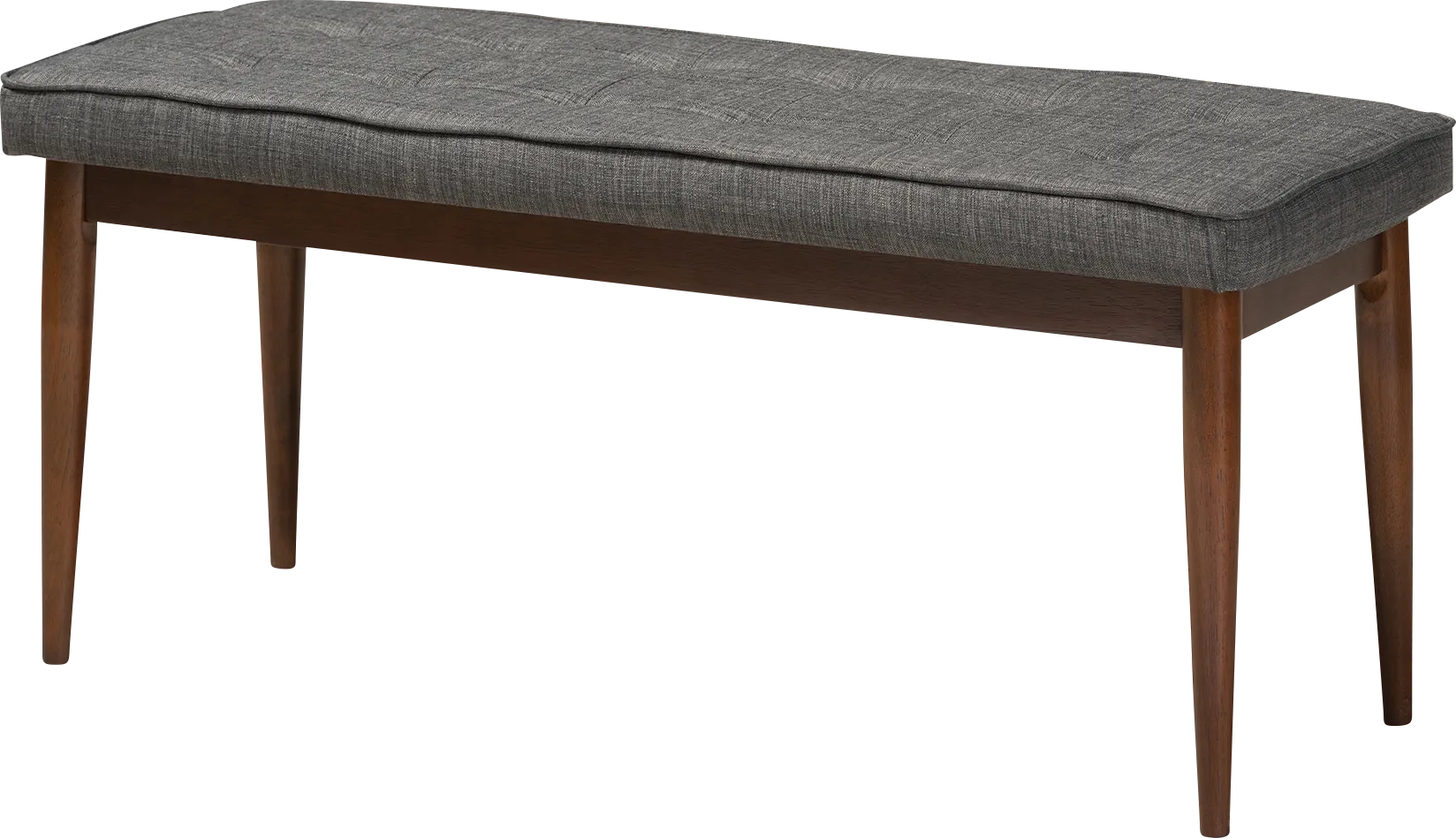 Aurabank Dark Gray Dining Bench - Image 1