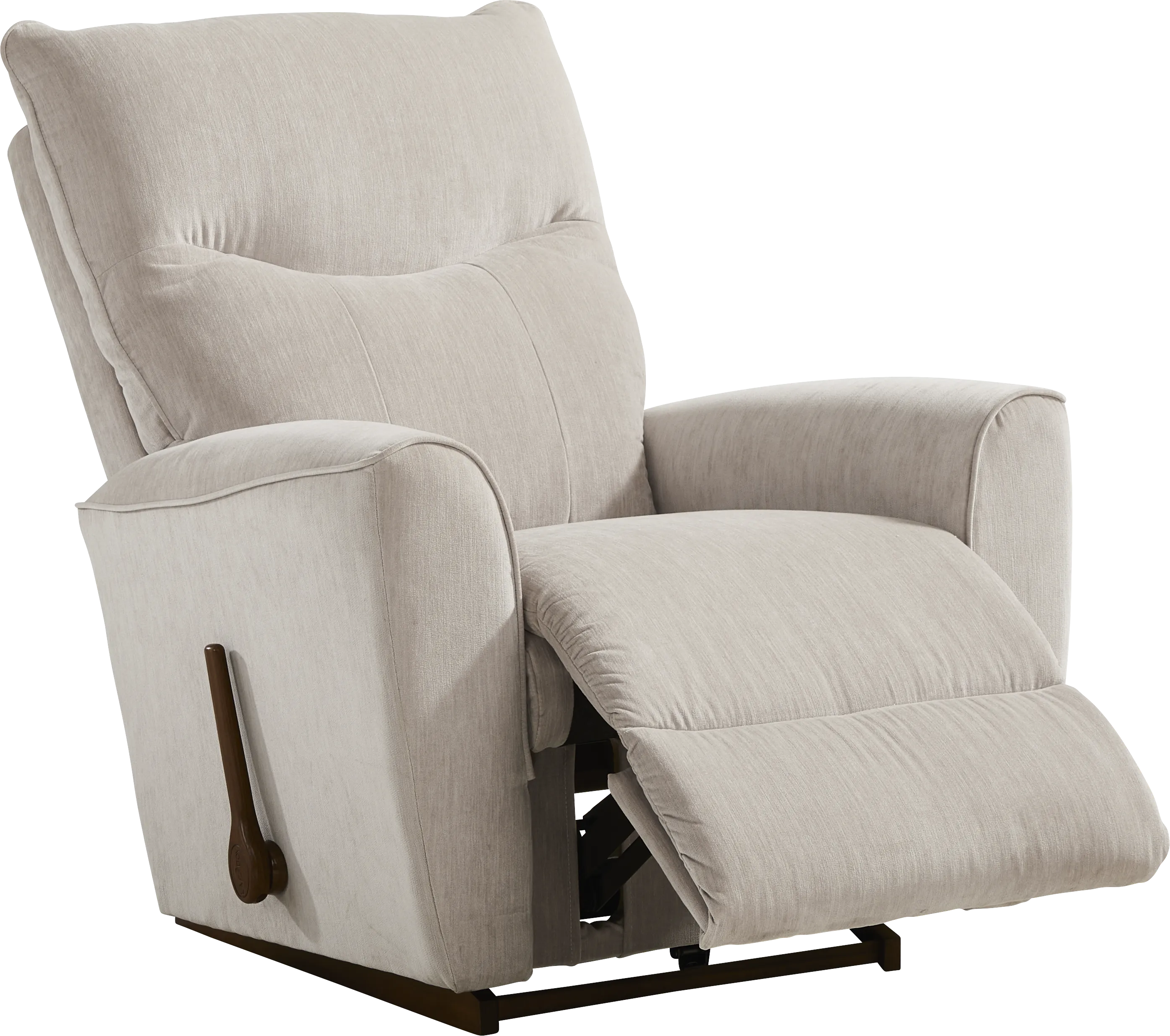 La-Z-Boy Belmont I Gray Rocker Recliner - Thumbnail - Image 1