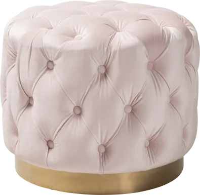 Paragony Light Pink Ottoman