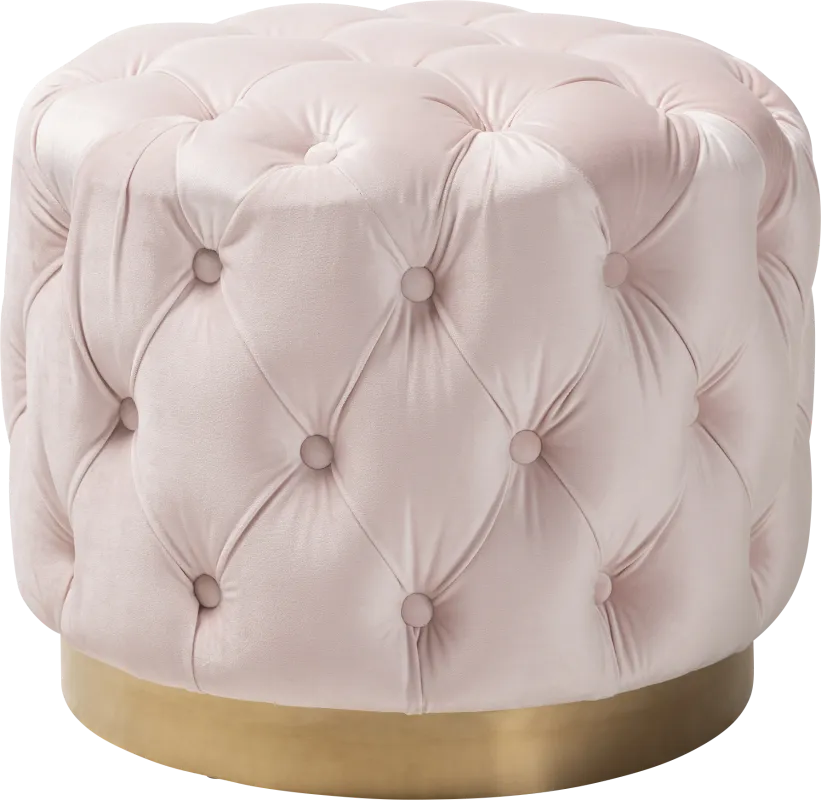 Paragony Light Pink Ottoman