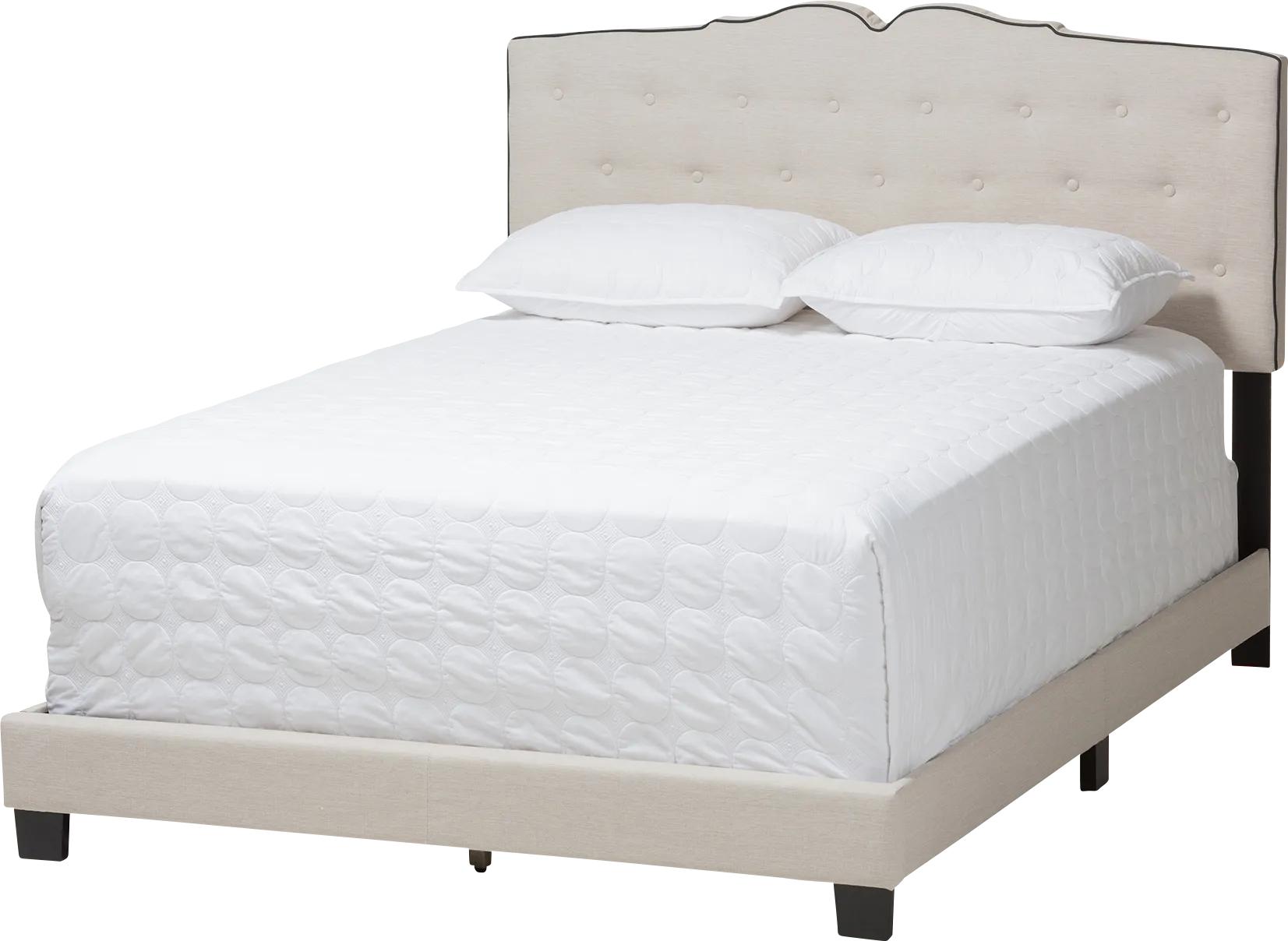 Shadephone Beige Full Bed - Image 1