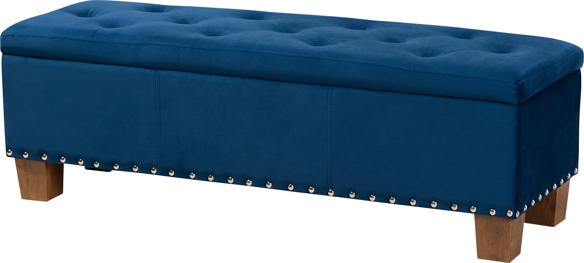 Arcanet Navy Storage Bench - Image 1