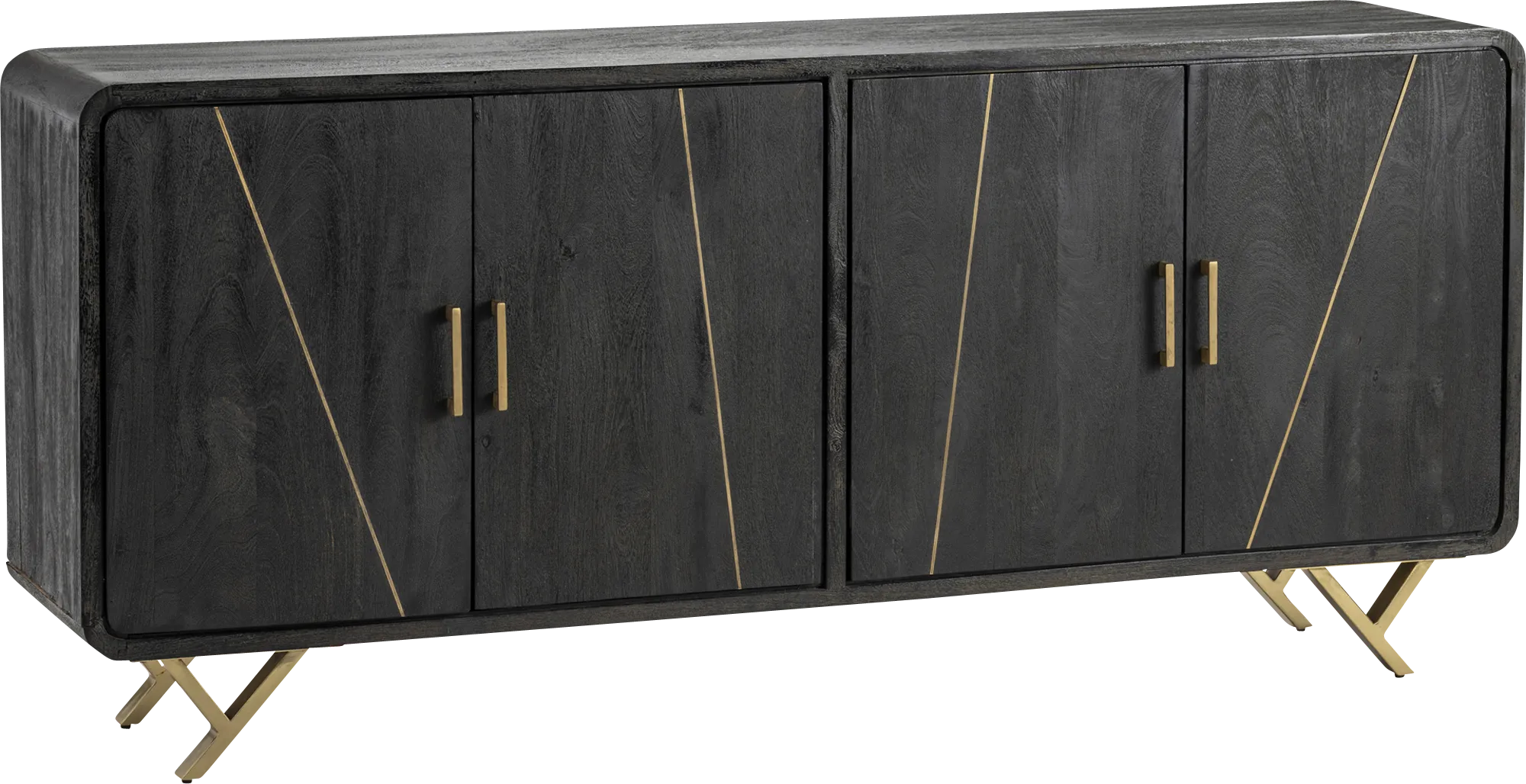 Sailfly Black Sideboard - Thumbnail - Image 1