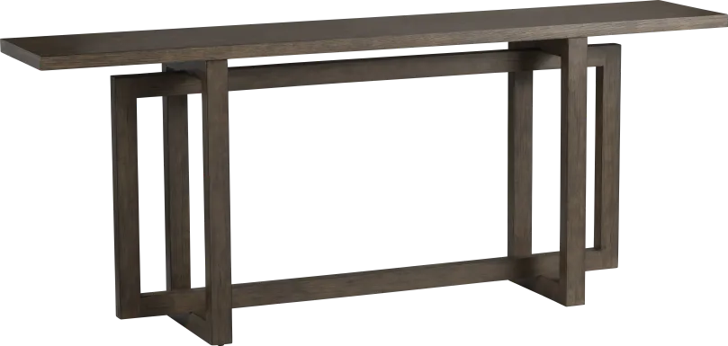 Bluetronics Brown Console Table