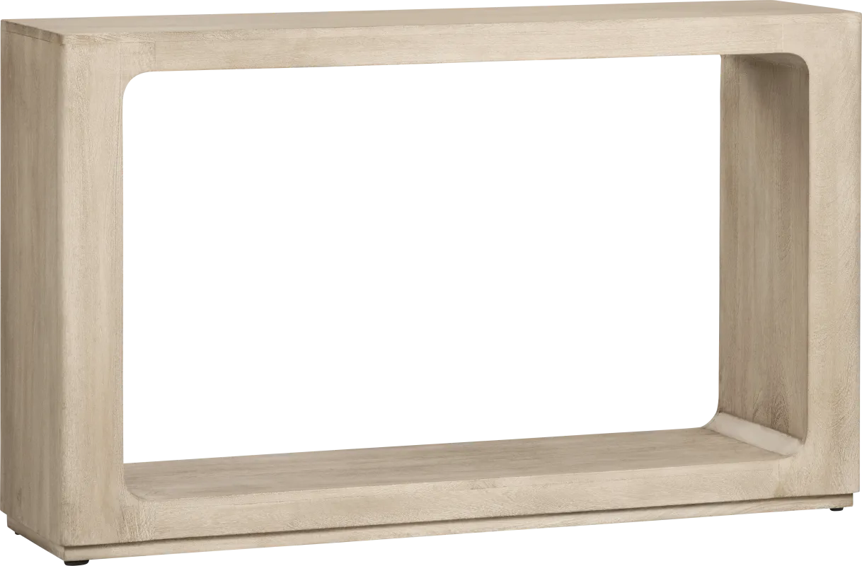 Stonecrop Beige Console Table