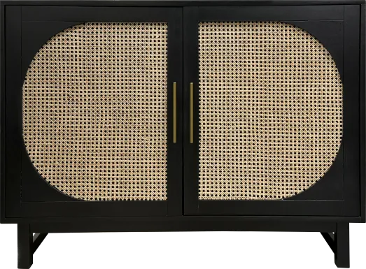 Willowa Black Accent Cabinet
