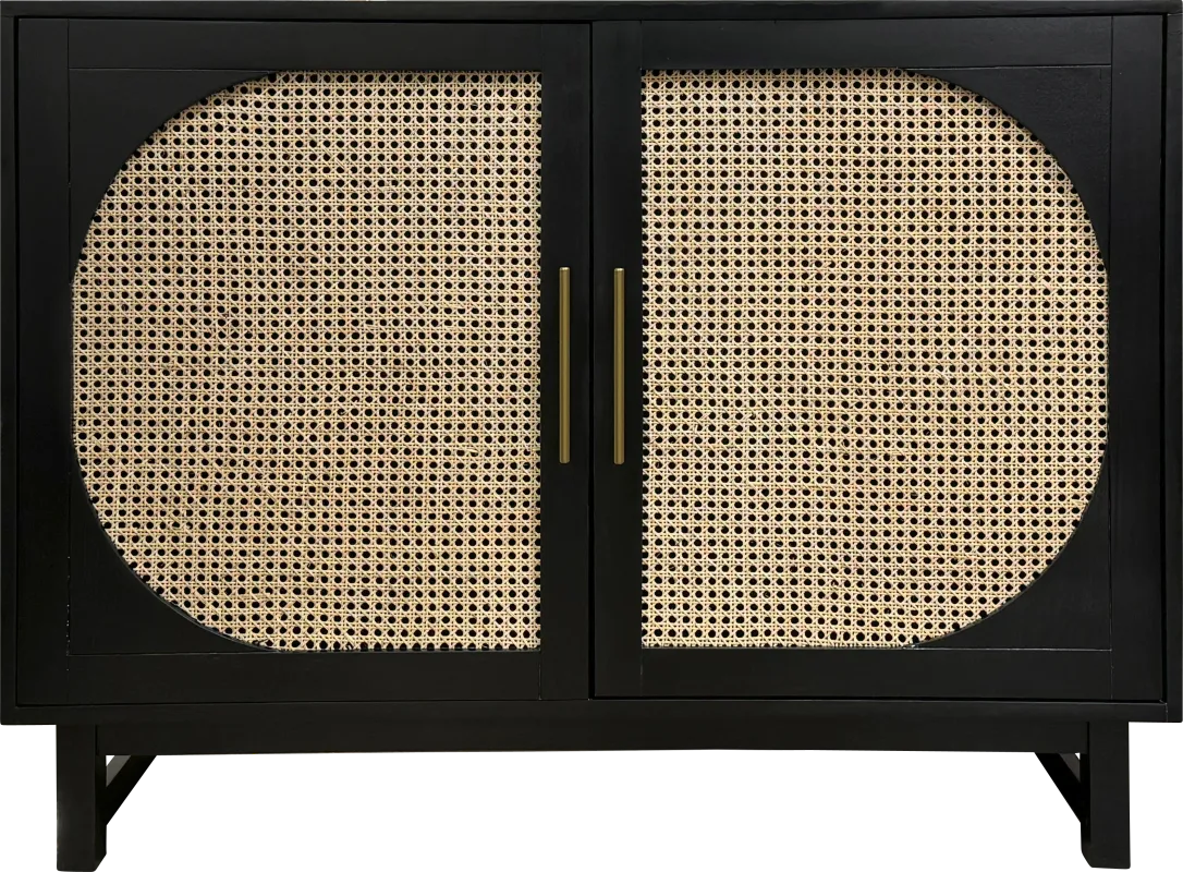 Willowa Black Accent Cabinet