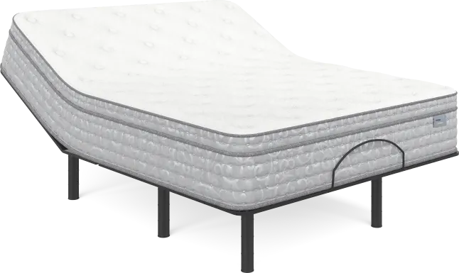 Therapedic Everdeen Queen Mattress with Head Up Only Base