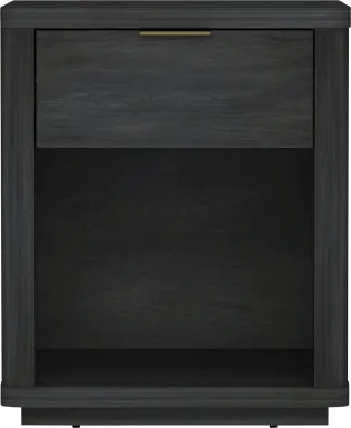 Golddale III Charcoal Gray Nightstand