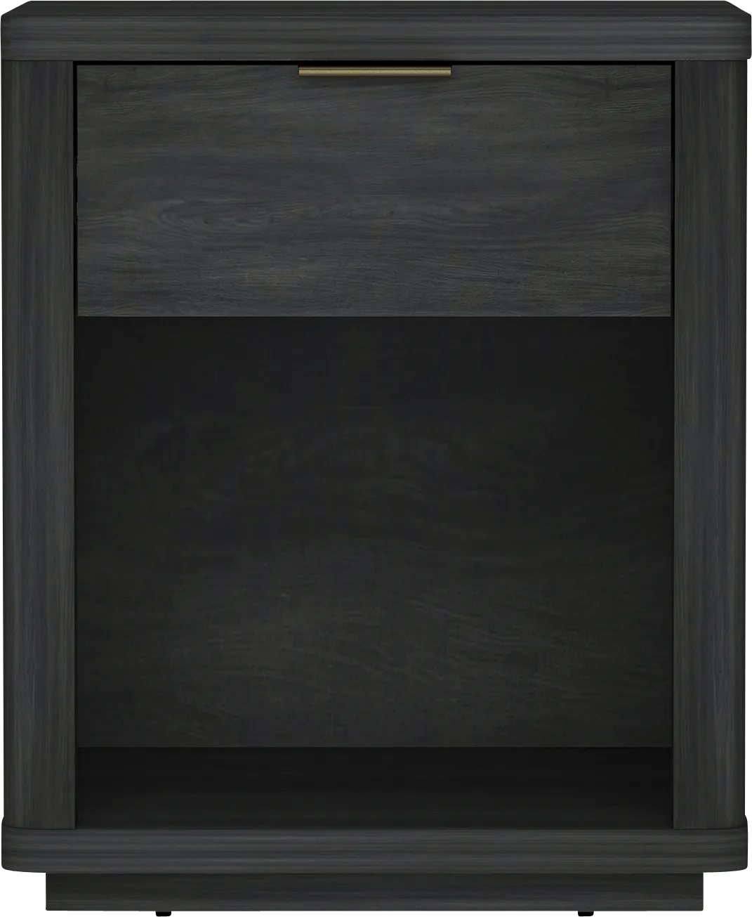 Golddale III Charcoal Gray Nightstand - Image 1