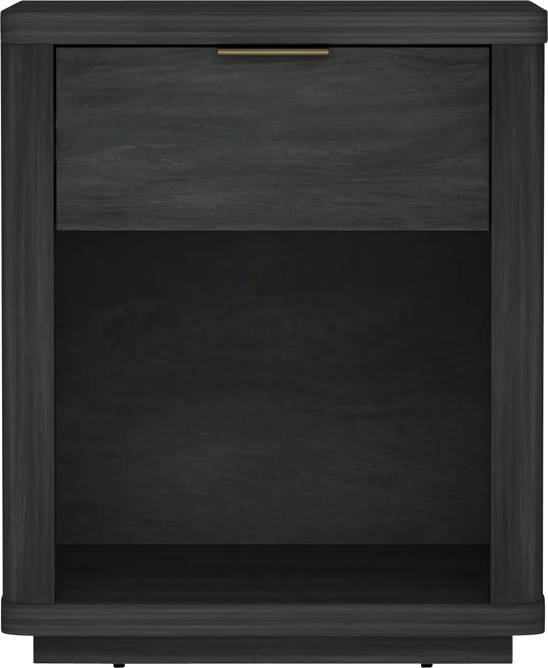 Golddale III Charcoal Gray Nightstand