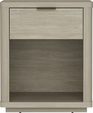 Golddale III Natural Nightstand